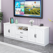 实木电视柜简约小户型白色，储物柜组合地柜，高款卧室餐边柜现代简约