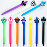 米奇头中性笔水笔0.5黑色子弹头，按压式签字笔可爱创意学生考试笔