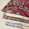 欧式雪尼尔提花沙发垫布料布艺美式实木红木沙发坐垫加厚面料定制