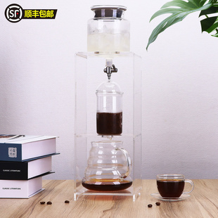冰滴咖啡壶家用玻璃冷泡冷萃茶滴壶商用大容量滴水不断流
