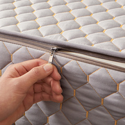 全包床笠加厚夹棉大豆纤维床垫保护罩防滑可拆洗席梦思防尘保护套