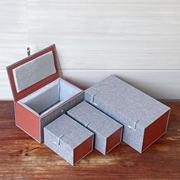方形包装印章保温马克杯工艺品，葫芦花瓶茶叶罐收纳盒定制