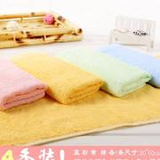 竹纤维毛巾洗脸专用家用小方巾女竹炭儿童婴儿，小号比柔软5条
