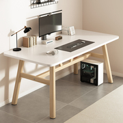 电脑桌台式家用办公桌长方形桌子，工作台简约现代简易学生学习书桌