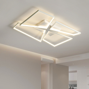 铭琢长方形客厅灯现代简约铝材吸顶灯创意个性极简设计师灯具