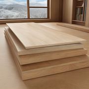 定制单独桌面板木板台面实木，生态板免漆板衣柜，书桌板材办公桌板子
