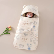 婴儿恒温棉襁褓睡袋新生，儿童防惊跳防踢睡袋，初生儿促安睡宝宝用品