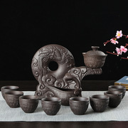 紫砂自动茶具套装礼懒人陶瓷功夫茶具套装家用整套全自动泡茶器