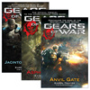 战争机器系列3册英文原版，gearsofwar科幻小说，karentraviss英文版进口英语原版书籍