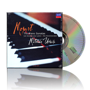 正版 莫扎特 钢琴奏鸣曲全集 进口CD 内田光子 企鹅三星 4683562
