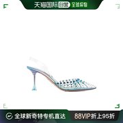 香港直邮aquazzura徽标，尖头透明高跟，凉鞋sbrmidp0ndpsky
