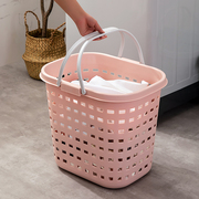 大号脏衣篮塑料家用镂空卫生间，浴室衣物篓，洗衣篮脏衣服收纳筐