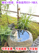 竹流水摆件庭院竹子装饰造景鱼缸石槽流水喷泉水景日式竹子流水器