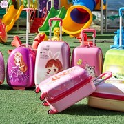 旅行包大童女孩旅游箱包，儿童小拉箱女童防水小孩拉杆式韩版可爱行