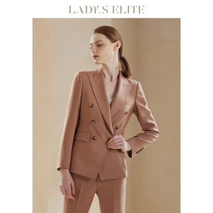 ladyselite经典四季西装，套装女2023通勤显白气质，高端职业外套