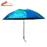 2022台湾彩虹屋超轻黑胶防晒遮阳伞，小清新太阳伞，小三折伞女两用