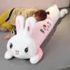 趴兔抱枕女生睡觉毛绒玩具兔子，布娃娃长条枕头，床上夹腿专用大可爱
