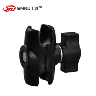 SMNU十玛支架关节配件5.5CM迷你版短连杆球头夹片连接杆