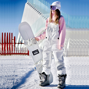 单板背带滑雪裤女 单板双板防水 滑雪服卫衣男女情侣款滑雪装备