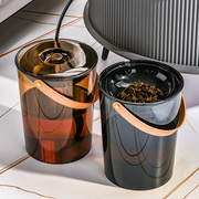 茶水桶废水桶家用茶台接泡茶专用垃圾桶茶桌，大容量排水茶桶茶渣桶