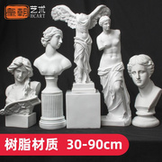号大断臂维纳斯石膏像摆件胜利女神，大雕像欧式人像树脂雕塑艺术品