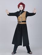 日本动漫儿童火影忍者COSPLAY服装男装 我爱罗COS服衣服漫画版