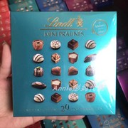 德国产lindt瑞士莲mini甄选花式多种口味夹心巧克力礼盒100g大包
