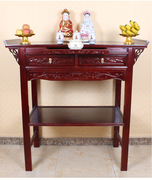 新中式仿古玄关桌榆木供桌佛台，佛龛条案条几财神，供桌祠堂香案桌子