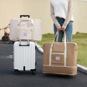 超大容量旅行包女短途行李棉被袋手提待产包收纳袋套拉杆箱附加包