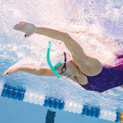vici游泳训练呼吸管，前置游泳呼吸器，浮潜水下自由泳换气游泳装备