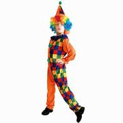 圣节服装儿童舞台表演服节日演出服装小丑服装衣服儿童小丑服装