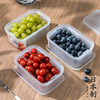 日本进口便携水果盒外出携带便当盒冰箱葱花沥水保鲜盒姜蒜收纳盒
