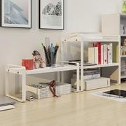 书架桌面置物架办公室多层整理架书桌上收纳网红书柜简易小型铁艺