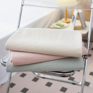活性色织条纹纯棉床单单件水洗棉单双人全棉床单被单床笠式可定制