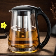 冷水壶玻璃家用凉水壶，耐热防爆凉茶壶，凉水杯印花玻璃茶壶过滤水壶