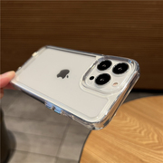 佳子秀高透水晶适用iphone13手机壳透明苹果14pro手机壳情侣14promax防摔iphone12清水13pro保护套加厚15pro