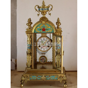 钟表 仿古钟 表 古典钟表 欧式钟表珐琅纯铜座钟