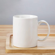 纯色陶瓷马克杯个性定制logo图案直筒广告杯子简约办公咖啡杯