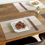 PVC餐垫防水防油北欧日式杯垫隔热垫餐桌垫家用西餐具垫家用