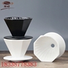 斯啡手冲咖啡v60滤杯八角，加厚v型，陶瓷滤杯家用咖啡器具滴滤