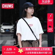 chums洽洽鸟运动户外休闲t恤男女同，款短袖上衣情侣款tch01-1837