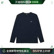 香港直邮HUGO BOSS 男士海军蓝色长袖T恤 TOGN-50399925-410