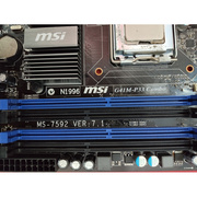 微星G41M-P33 P43 Combo主板DDR2和DDR3内存都有 MS-7592 VER 7.1