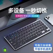 蓝牙无线键盘双模静音小适用联想鼠标办公套装平板笔记本通用华为