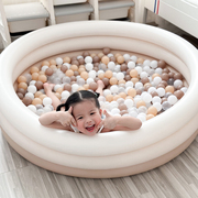 互悦儿童海洋球池家用婴儿，室内波波池宝宝，充气池加厚无毒无味
