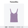 NANUSHKA 女士 BERNOU 法式浅紫色镂空针织吊带背心