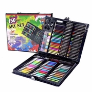 急速150件套儿童画笔水彩笔套装绘画套盒可水洗幼儿园儿童学