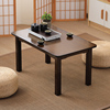 楠竹炕桌家用实木简约现代茶几，小桌子阳台，飘窗榻榻米茶台炕几书桌