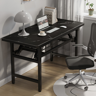 可折叠电脑桌台式免安装书桌家用简约办公桌卧室简易学生学习桌