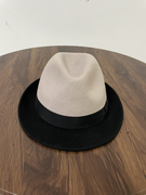 纯羊毛帽子秋冬羊毛呢帽，男士小沿礼帽，爵士帽出口品质